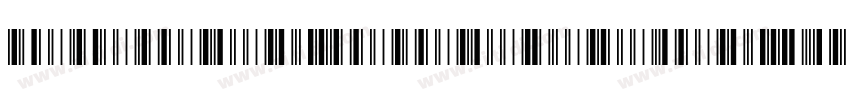 Libre Barcode 39字体转换